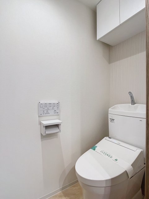 トイレ　トイレもきれいです