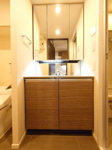 洗面設備　パークハビオ恵比寿