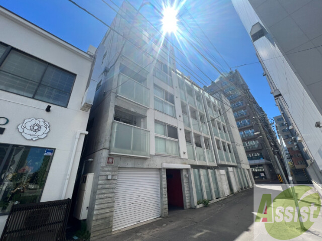 建物外観　札幌市中央区南４条西「オレンジレジデンス資生館Ａ棟」