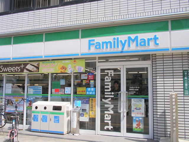 コンビニ　ファミリーマート 福岡唐人町店（コンビニ）まで76m