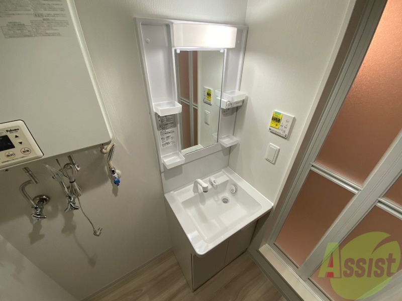 洗面設備　シャンプードレッサーで身支度もラクラクです！