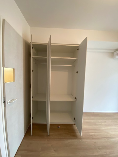 収納　十分な収納スペースがあります