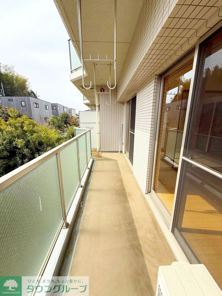 バルコニー　庭