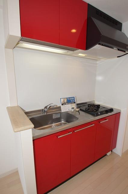 キッチン　シンプルな清潔感のあるキッチンです！