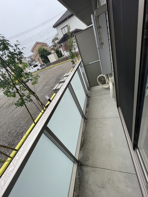 バルコニー　別部屋参考写真です