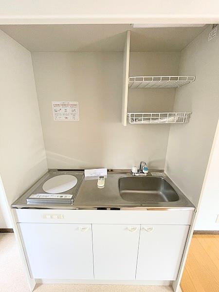 キッチン　１口IHクッキングヒーター付き