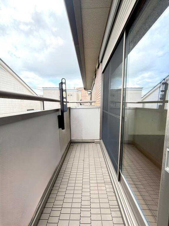 バルコニー　同タイプの別部屋