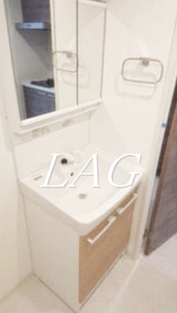 洗面設備　洗面台です。