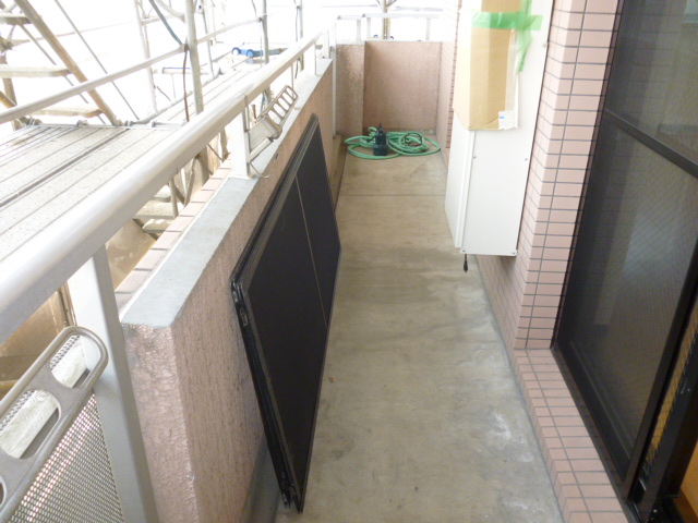 バルコニー　ワイド設計バルコニー