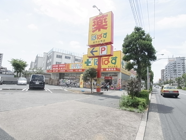 ドラックストア　どらっぐぱぱす 西竹の塚店（ドラッグストア）まで213m
