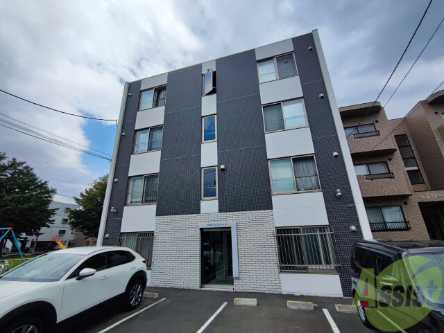 建物外観　札幌市東区北２５条東「Ｐｅｃｈｅ　ＭＯＴＯＭＡＣＨＩ」