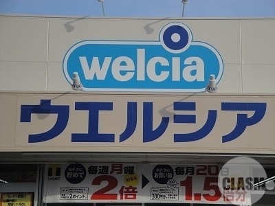 ドラックストア　ウエルシア堺上野芝店（ドラッグストア）まで1313m
