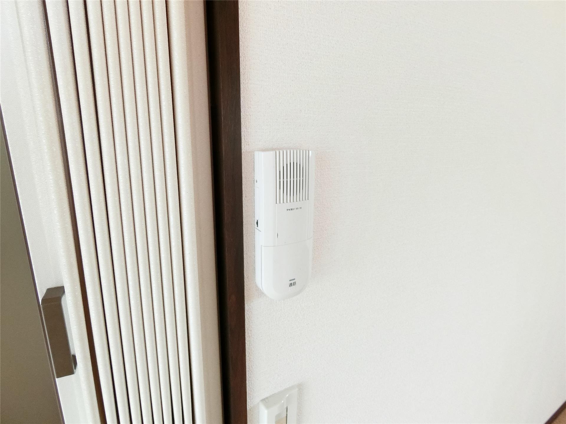 セキュリティ　お部屋から来客対応できるインターフォン♪