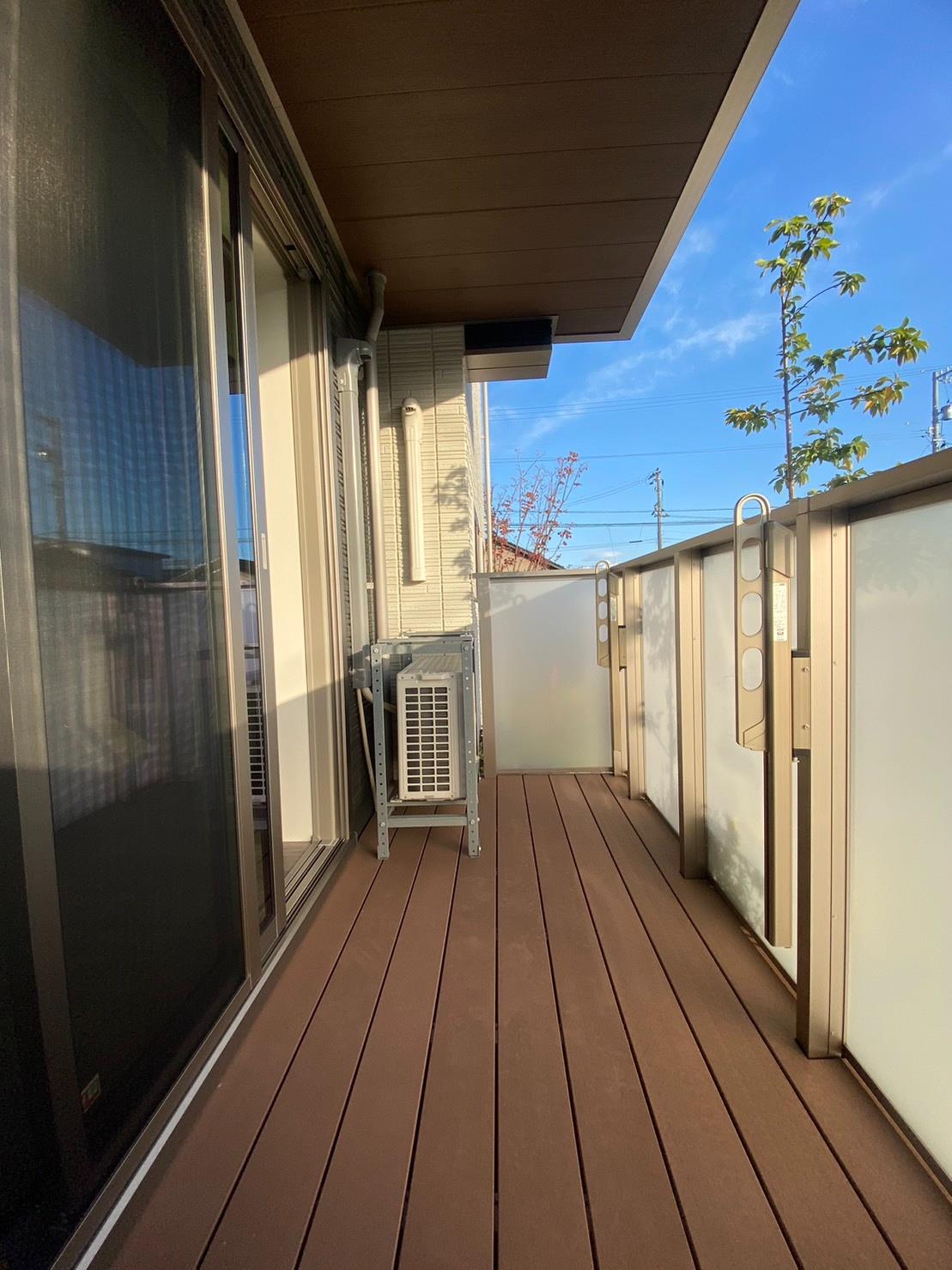 バルコニー　他の部屋です