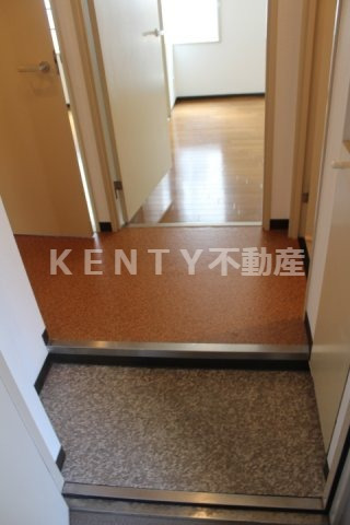 玄関　明るい玄関です