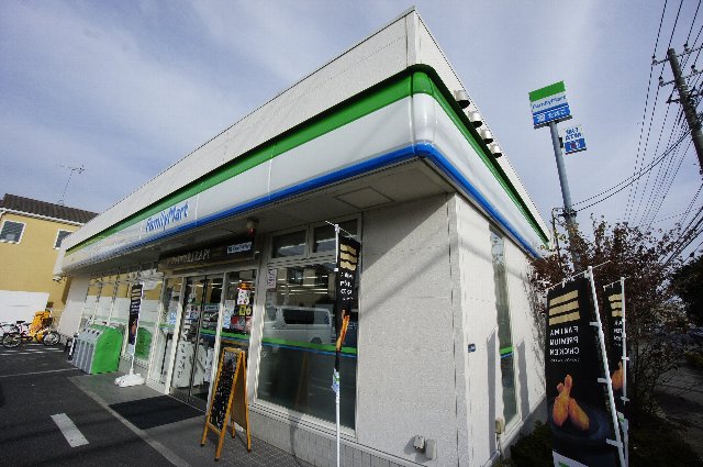 コンビニ　ファミリーマート 市川福栄店（コンビニ）まで595m