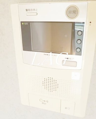 セキュリティ　モニター付きインターホンです。