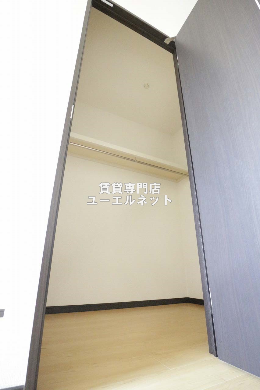 収納　クローゼット付きでお部屋もスッキリ♪