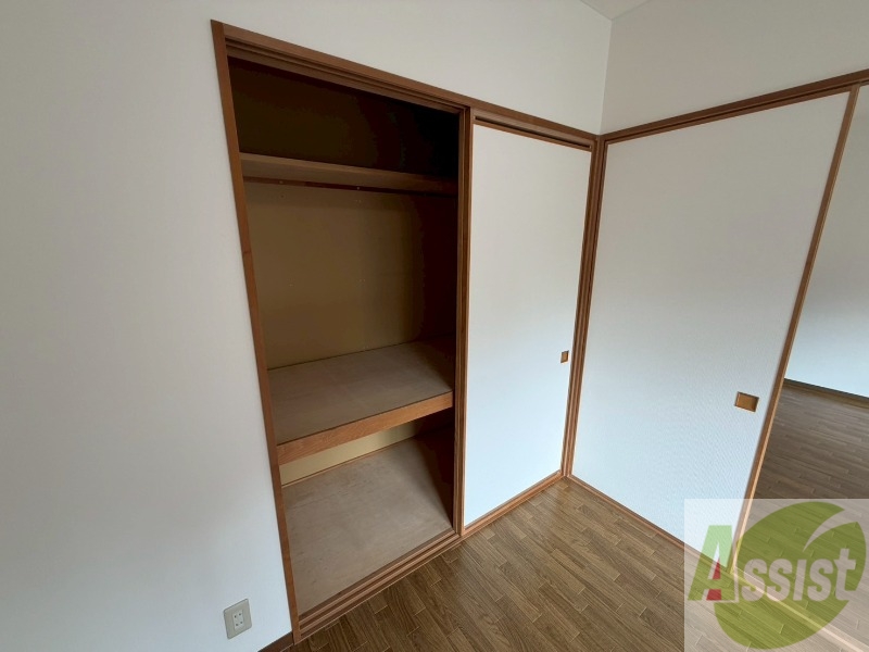 収納　各部屋に収納があります。すっきり片づけましょう！