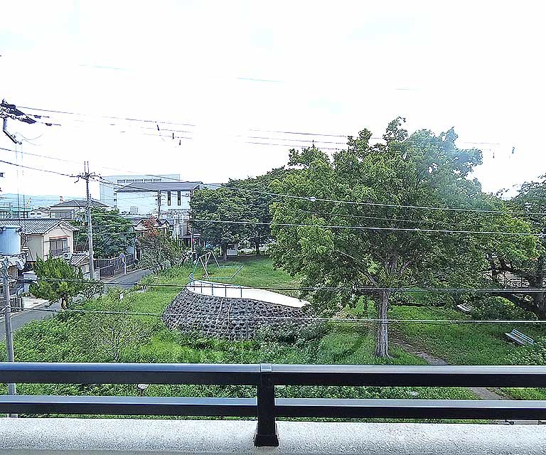 眺望　・３０７号室からの眺望です