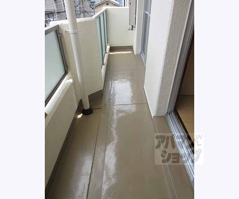 バルコニー　洗濯物たくさん干せます・・