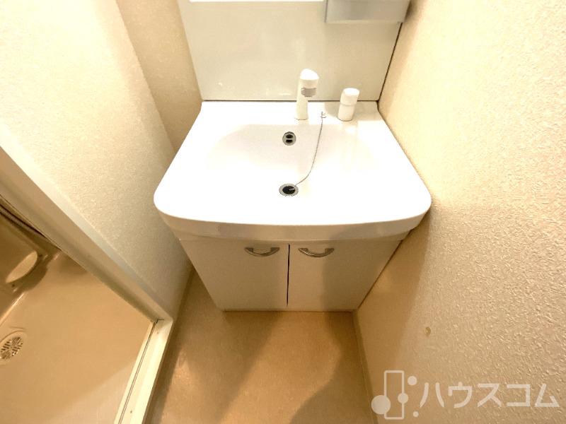 洗面設備　帰ったらうがい・手洗いを。