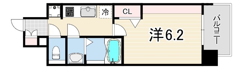 プレリス尼崎レーネヴィアの間取り写真