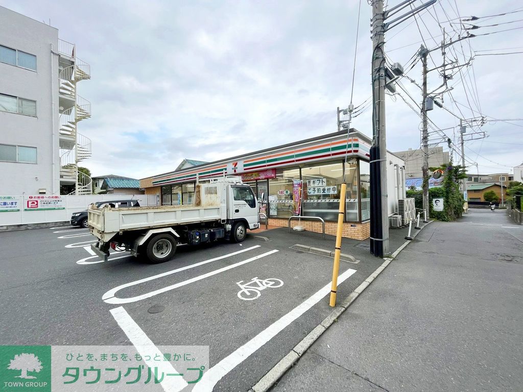 コンビニ　セブンイレブン茅ケ崎十間坂店（コンビニ）まで110m