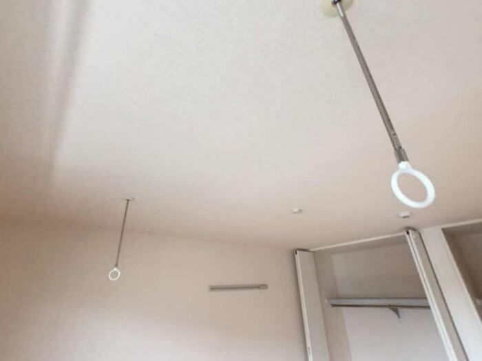 その他設備　室内物干し