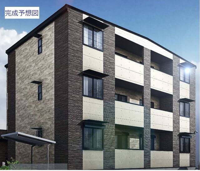 建物外観　完成予想パース