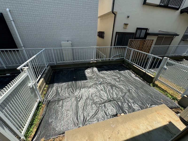 庭　別号室の写真です。