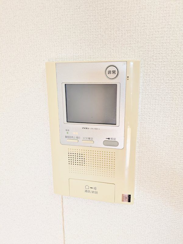 セキュリティ　モニター付インターホン