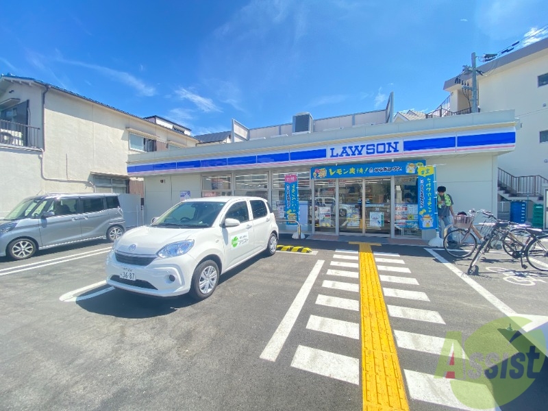 コンビニ　ローソン神戸坂上四丁目店（コンビニ）まで89m