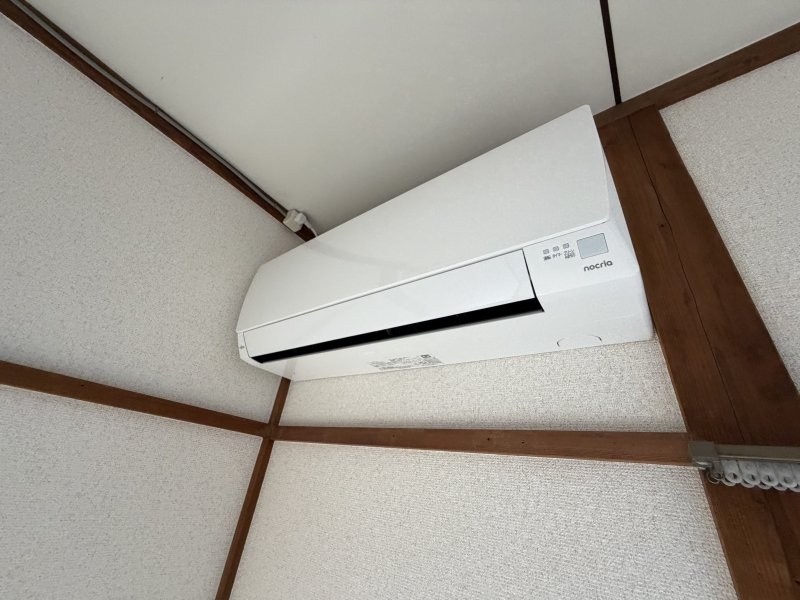その他設備　エアコン付きで通年快適