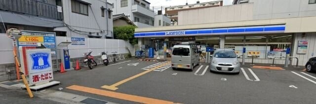 コンビニ　ローソン都島中野町一丁目店（コンビニ）まで132m