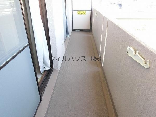 バルコニー　南向きバルコニー！