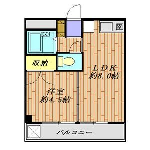 ラポールの間取り写真