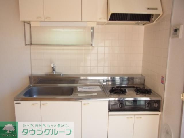 新川崎貳阡のキッチン写真