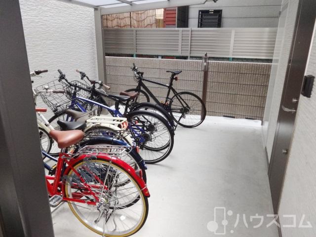 その他共有部分　駐輪場はこちらです。
