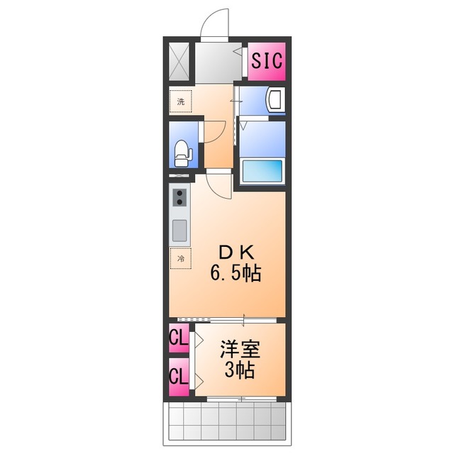 ArtizA堺の間取り写真