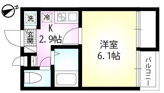 アヴァンスMの間取り写真