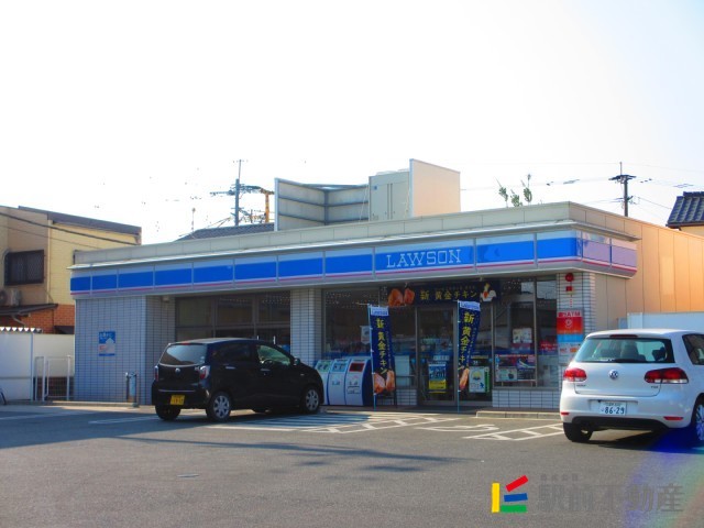 コンビニ　ローソン小郡東野店（コンビニ）まで400m