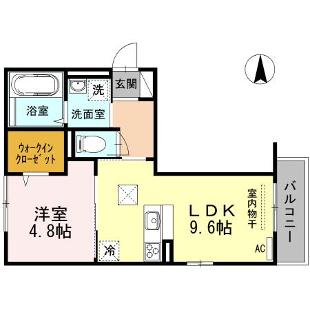 ルーエ西町の間取り写真