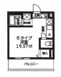 ウィステリアVの間取り写真