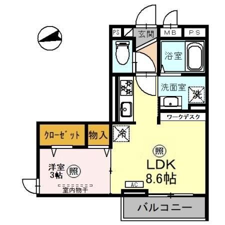 D-Sereno仙波町の間取り写真