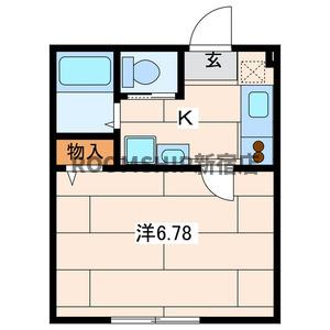 東急東横線 綱島駅 徒歩14分 2階建 築17年の間取り写真