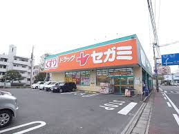 ドラックストア　ドラッグセガミ平尾山荘通り店（ドラッグストア）まで487m