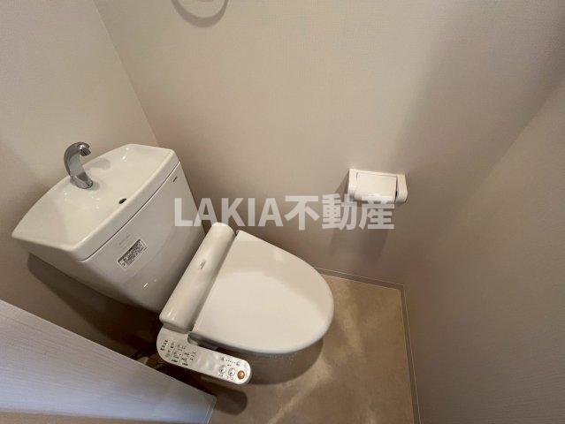 プレサンス上町台リベルテのトイレ写真