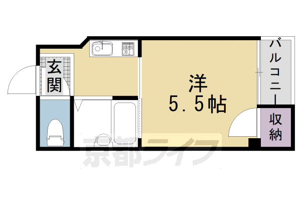 ギオンアーモンビルの間取り写真