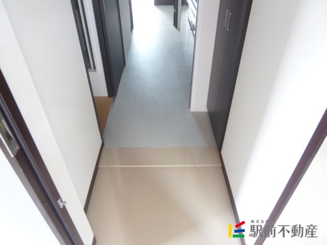 玄関　フラットな玄関♪